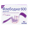 Флебодиа 600 таблетки покрыт.плен.об. 600 мг 30 шт
