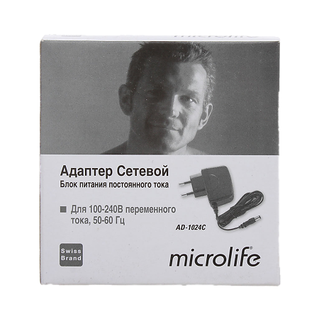 Microlife Адаптер для тонометров AD-1024 C, 1 шт