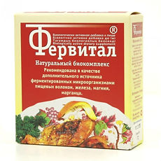 Купить Фервитал биокомплекс по 60 г 1 шт цена