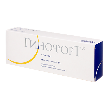 Гинофорт крем вагинальный 20 мг/г 5 г 1 шт