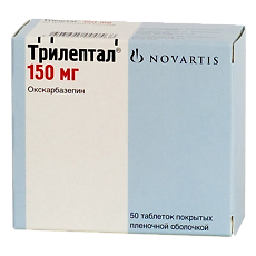 Купить Трилептал таблетки покрыт.плен.об. 150 мг 50 шт цена
