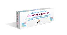 Купить Энкорат хроно таблетки с пролонг высвобождением покрыт.плен.об. 300 мг 30 шт цена