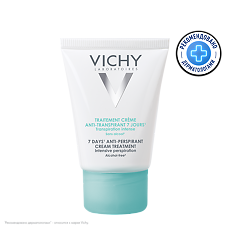 Купить Vichy Deodorants дезодорант-крем 7 дней регулирующий 30 мл 1 шт цена