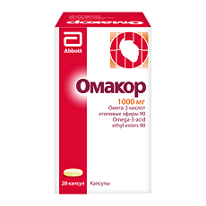 Купить Омакор капсулы 1000 мг 28 шт цена