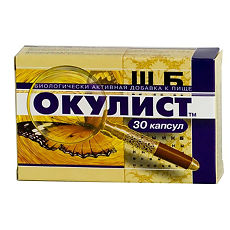 Купить Окулист капсулы по 0,3 г 30 шт цена