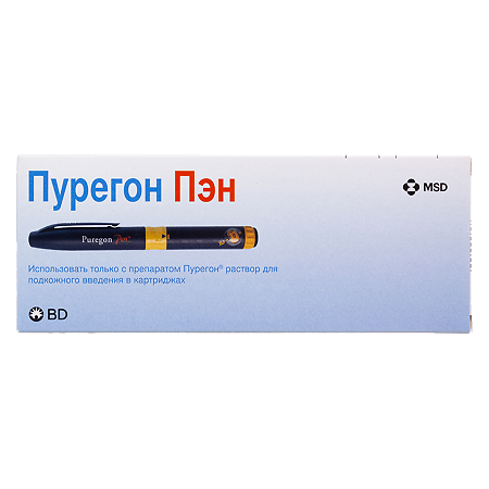 Пурегон-пен ручка-инжектор для введения лекарственных средств 1 шт