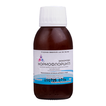 Нормофлорин-Л биокомплекс фл по 100 мл 1 шт