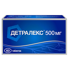 Купить Детралекс таблетки покрыт.плен.об. 500 мг 60 шт цена