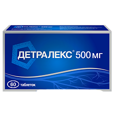 Купить Детралекс таблетки покрыт.плен.об. 500 мг 60 шт цена