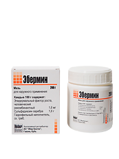Купить Эбермин мазь для наружного применения фл 200 г 1 шт цена