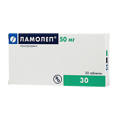 Купить Ламолеп таблетки 50 мг 30 шт цена