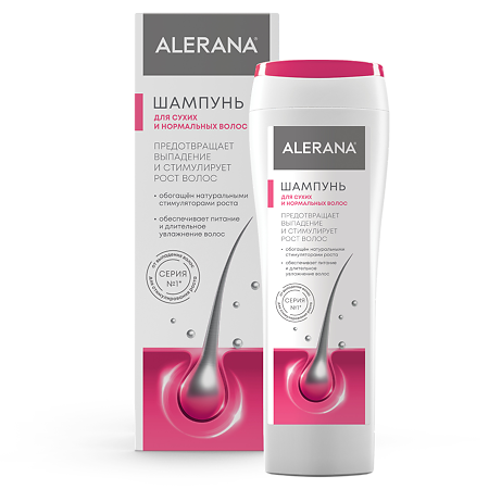 Изображение товара Шампунь Алерана для сухих и нормальных волос 250 мл