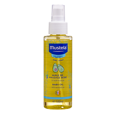 Купить Mustela Bebe масло для массажа фл с распылителем 100 мл 1 шт цена
