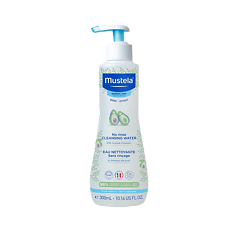 Купить Mustela Bebe Очищающая вода для новорождённых и детей не требует смывания 300 мл 1 шт цена