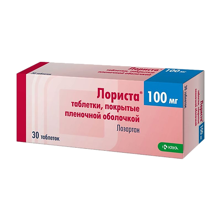 Изображение товара Лориста таблетки покрыт.плен.об. 100 мг 30 шт