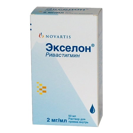 Изображение товара Экселон раствор 2 мг/мл 50 мл для лечения деменции