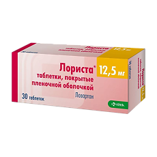 Купить Лориста таблетки покрыт.плен.об. 12,5 мг 30 шт цена