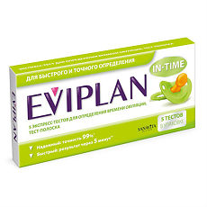 Купить Тест на овуляцию Eviplan тест-полоски 5 шт цена