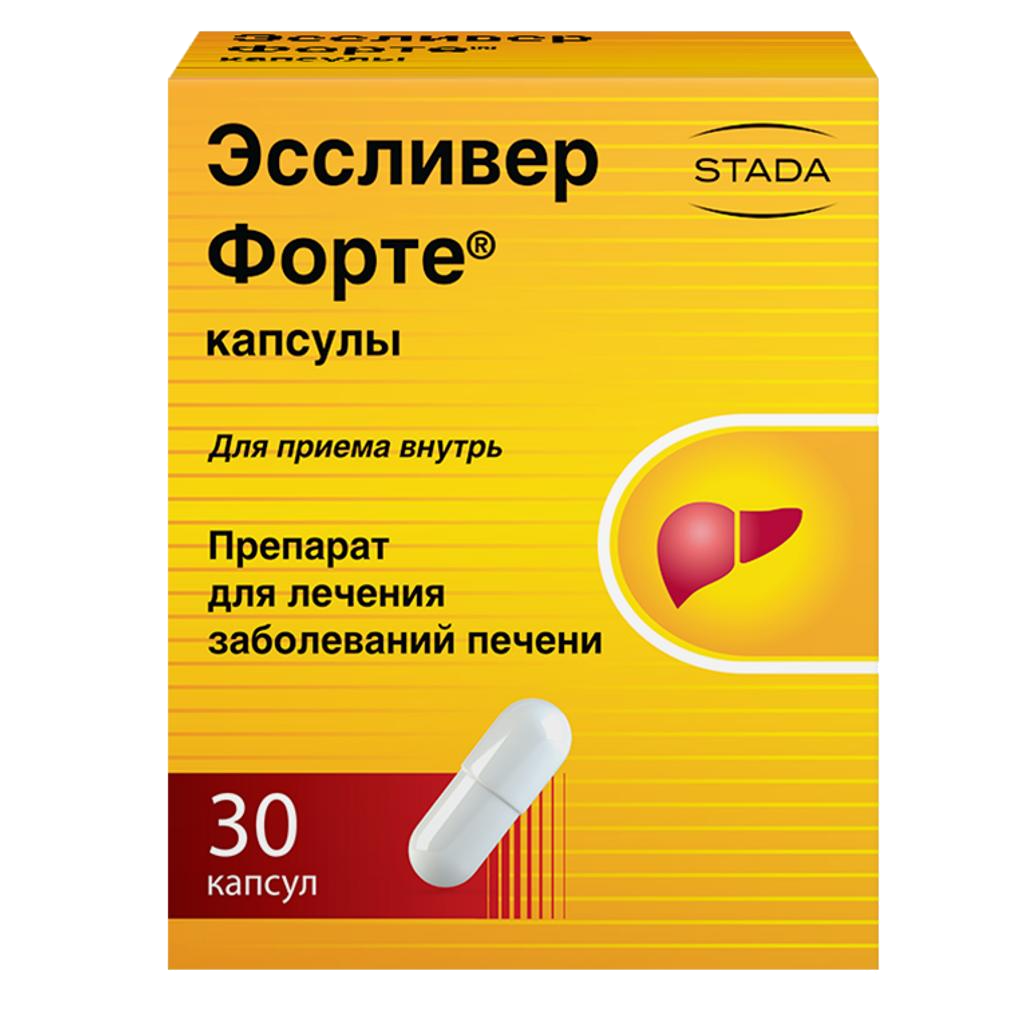 Эссливер Форте Капсулы 30 Шт - Купить, Цена И Отзывы, Эссливер.