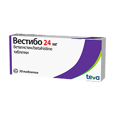 Купить Вестибо таблетки 24 мг 30 шт цена