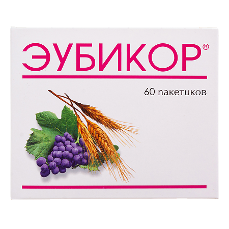 Эубикор порошок в пакетиках по 3 г 60 шт