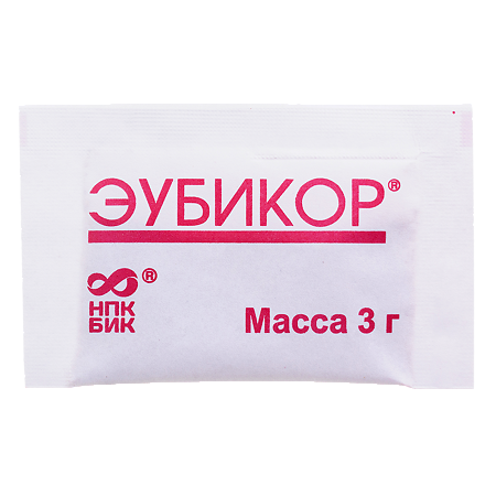 Эубикор порошок в пакетиках по 3 г 60 шт