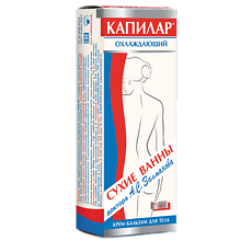 Купить Капилар крем-бальзам охлаждающий для тела 75 мл 1 шт цена