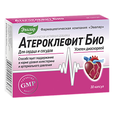 Купить Атероклефит Био капсулы массой 0,25 г 30 шт цена