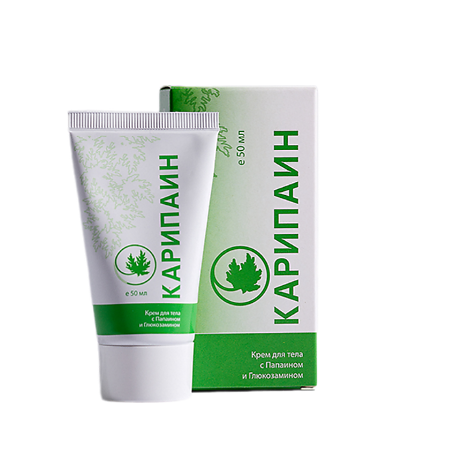 Карипаин крем для тела 50 мл 1 шт