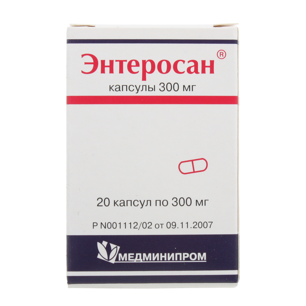 Энтеросан Капсулы 300 Мг 20 Шт - Купить, Цена И Отзывы, Энтеросан.