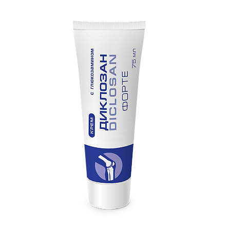 Диклозан форте крем с глюкозамином 75 мл 1 шт