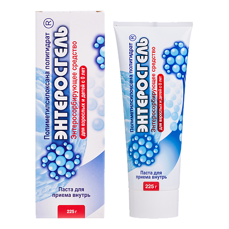 Изображение товара Энтеросгель паста для приема внутрь 225 г для лечения отравлений и токсикозов