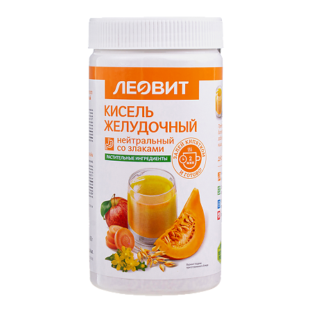 Леовит Кисель Желудочный нейтральный (горячего разведения) банка 400 г 1 шт