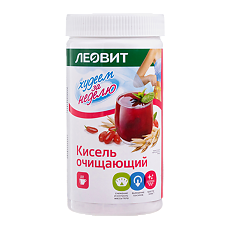 Купить Леовит Кисель Очищающий (горячего разведения) банка 400 г 1 шт цена