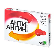 Купить Анти-Ангин Формула пастилки 12 шт цена