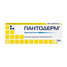 Изображение товара Пантодерм мазь для наружного применения 5 % 30 г 1 шт