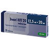 Энап-НЛ 20 таблетки 12,5 мг+20 мг  20 шт