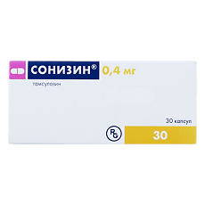 Купить Сонизин капсулы с модифицированным высвобождением 0,4 мг 30 шт цена