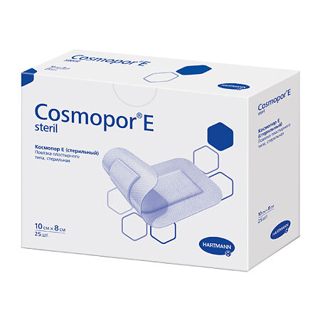 Повязка Cosmopor Е/Космопор Е 10 х 8 см, 25 шт