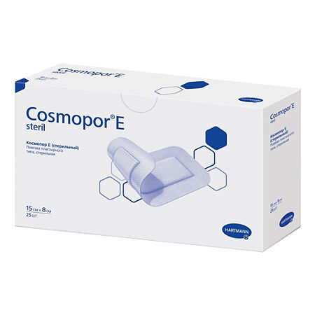 Изображение товара Повязка Cosmopor Е/Космопор Е 15 х 8 см 25 шт