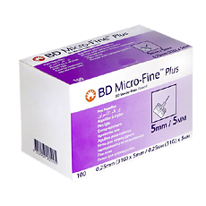 Купить Иглы BD Micro-Fine Plus 0,25 мм (31G) х 5 мм 100 шт цена