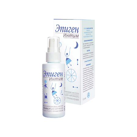 Изображение товара Эпиген интим спрей для местного применения 0,1 % 15 мл 1 шт