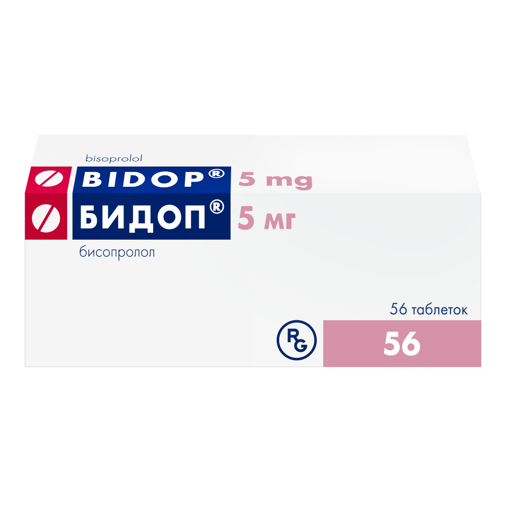 Бидоп 5 мг аналоги