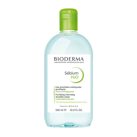 Bioderma Sebium Мицеллярная вода очищающая для жирной и проблемной кожи  лица, 500 мл 1 шт