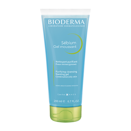 Изображение товара Bioderma Sebium Гель для умывания жирной и проблемной кожи лица туба 200 мл 1 шт