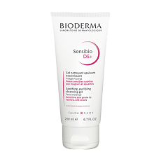 Купить Bioderma Sensibio DS+ Гель очищающий для кожи лица с покраснениями и шелушениями 200 мл 1 шт цена