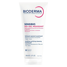 Изображение товара Bioderma Sensibio DS+ Гель очищающий для кожи лица с покраснениями и шелушениями 200 мл 1 шт