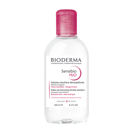 Bioderma Sensibio H2O Мицеллярная вода для очищения нормальной и чувствительной кожи лица 250 мл 1 шт
