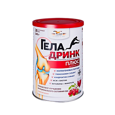 Купить Геладринк Плюс / Geladrink Plus порошок со вкусом вишни по 340 г 1 шт цена