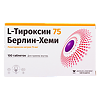 L-Тироксин 75 Берлин-Хеми таблетки 75 мкг 100 шт